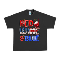 Pigment Black red wine and blue Urban Heavy Tee - MaliasSmallBusiness
