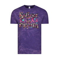 Cloud Purple believe in miracles Vintage Tee - JahusDesignShop