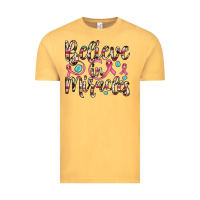 Vintage Mustard believe in miracles Vintage Tee - JahusDesignShop
