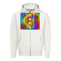 Oatmeal Heather mama tie dye Zipper Hoodie - TumblerDesignByShophia