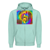 Seafoam mama tie dye Zipper Hoodie - TumblerDesignByShophia