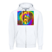 White mama tie dye Zipper Hoodie - TumblerDesignByShophia