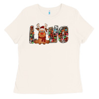 Bone love christmas reindeer Ladies Tee - Jasminsmagicworld