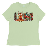 Matcha love christmas reindeer Ladies Tee - Jasminsmagicworld