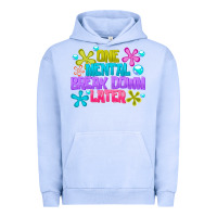 Pigment Grape Ice one mental break dowm later Urban Hoodie - CowhideDigitalArt