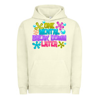 Pigment Pistachio one mental break dowm later Urban Hoodie - CowhideDigitalArt