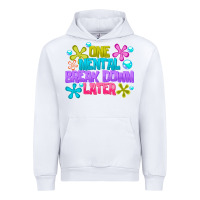 White one mental break dowm later Urban Hoodie - CowhideDigitalArt