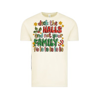 Vintage Arctic deck the halls and not your family fa la la la laa Vintage Tee - MaliasSmallBusiness
