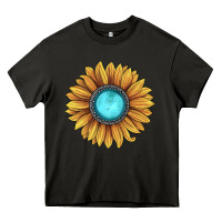 Asphalt sunflower gemstone Heavy Core Tee - JahusDesignShop