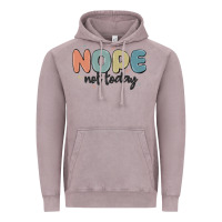 Vintage Zinc nope not today Vintage Hoodie - MaliasSmallBusiness