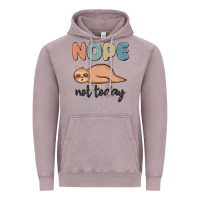 Vintage Zinc nope not today Vintage Hoodie - MaliasSmallBusiness