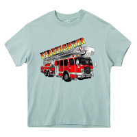 Arona firefighter fire truck Heavy Core Tee - Artiststas