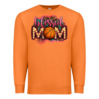 Carrot blessed basketball mom lightbulb letters Premium Sweatshirt - OliviaCreatesArt