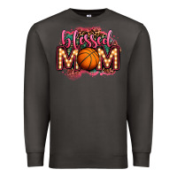 Smoke blessed basketball mom lightbulb letters Premium Sweatshirt - OliviaCreatesArt