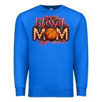 True Royal blessed basketball mom lightbulb letters Premium Sweatshirt - OliviaCreatesArt