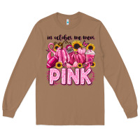 Toasted Coconut in october we wear pink football Long Sleeve Tee - LillyAllenDesigns