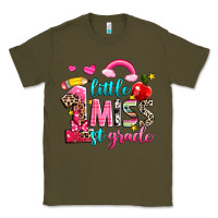 Army Green little miss first grade Classic Tee - NancyCooperArtShop