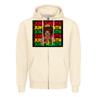Sandshell juneteenth cute kid Zipper Hoodie - TumblerDesignByShophia