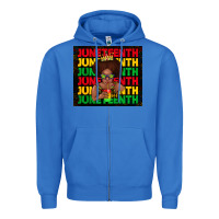 True Royal juneteenth cute kid Zipper Hoodie - TumblerDesignByShophia