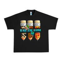 Black teach love inspire Urban Heavy Tee - NancyCooperArtShop
