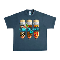 Midnight Navy teach love inspire Urban Heavy Tee - NancyCooperArtShop