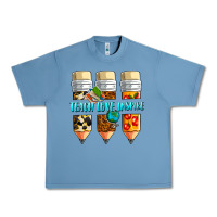 Pebble Blue teach love inspire Urban Heavy Tee - NancyCooperArtShop