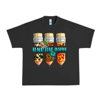Pigment Black teach love inspire Urban Heavy Tee - NancyCooperArtShop