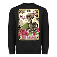 Black the reader tarot card Heavyweight Sweatshirt - Artiststas