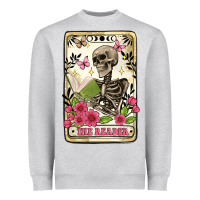 Heather Grey the reader tarot card Heavyweight Sweatshirt - Artiststas
