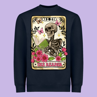 The Reader Tarot Card Heavyweight Sweatshirt Designed By Artiststas