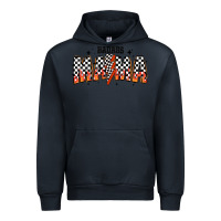 Navy baddas mama Urban Hoodie - CowhideDigitalArt