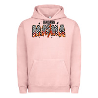 Pigment Salmon baddas mama Urban Hoodie - CowhideDigitalArt