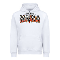 White baddas mama Urban Hoodie - CowhideDigitalArt