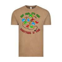 Vintage Coffee i'm fine it's fine everything is fine Vintage Tee - MaliasSmallBusiness