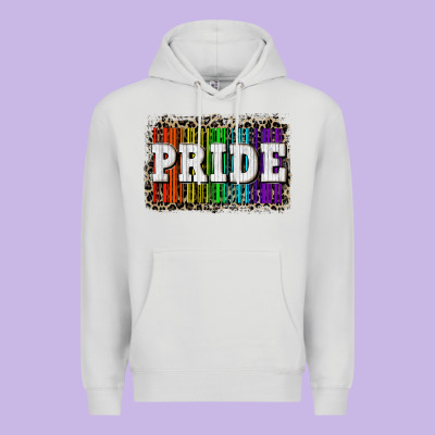 Pride Barcode Premium Hoodie Designed By Cowgirlartshop