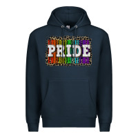 Navy Pride barcode Premium Hoodie - CowGirlArtShop