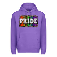 Purple Pride barcode Premium Hoodie - CowGirlArtShop