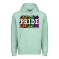 Seafoam Pride barcode Premium Hoodie - CowGirlArtShop