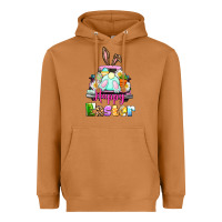 Meerkat Bunny Happy Easter truck Heavyweight Hoodie - CowGirlArtShop