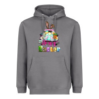 Storm Bunny Happy Easter truck Heavyweight Hoodie - CowGirlArtShop