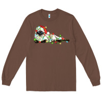 Chestnut christmas siamese cat Long Sleeve Tee - LillyAllenDesigns