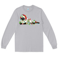 Moon Dust christmas siamese cat Long Sleeve Tee - LillyAllenDesigns