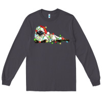 Smoke christmas siamese cat Long Sleeve Tee - LillyAllenDesigns