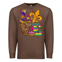 Chestnut mardi gras love olivia Premium Sweatshirt - OliviaCreatesArt