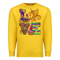 Mardi Gras Love Olivia Premium Sweatshirt | Teevron