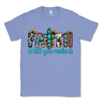 Colony Blue faith it till you make it Classic Tee - JahusDesignShop