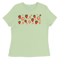 Matcha strawberry Ladies Tee - Jasminsmagicworld
