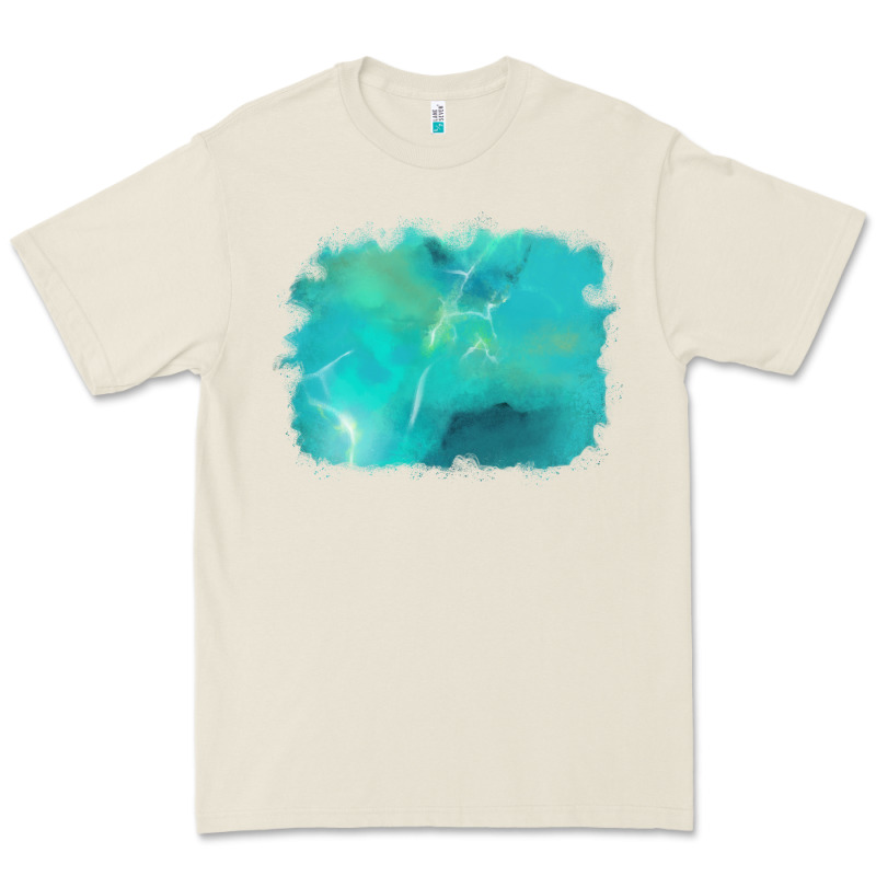 Turquoise Background Premium Tee by AdoDesignShop | Teevron