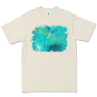 Bone turquoise background Premium Tee - AdoDesignShop