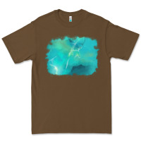 Cacao turquoise background Premium Tee - AdoDesignShop